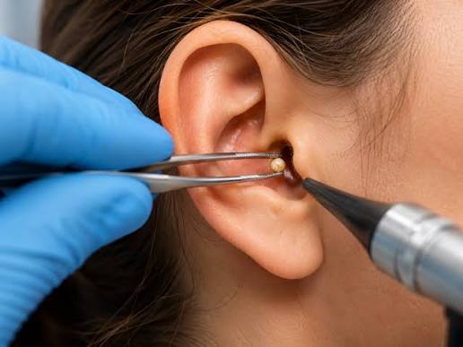 Ear foreign body removal at MM Care