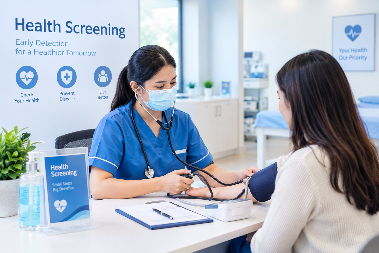 Health screening at MM Care