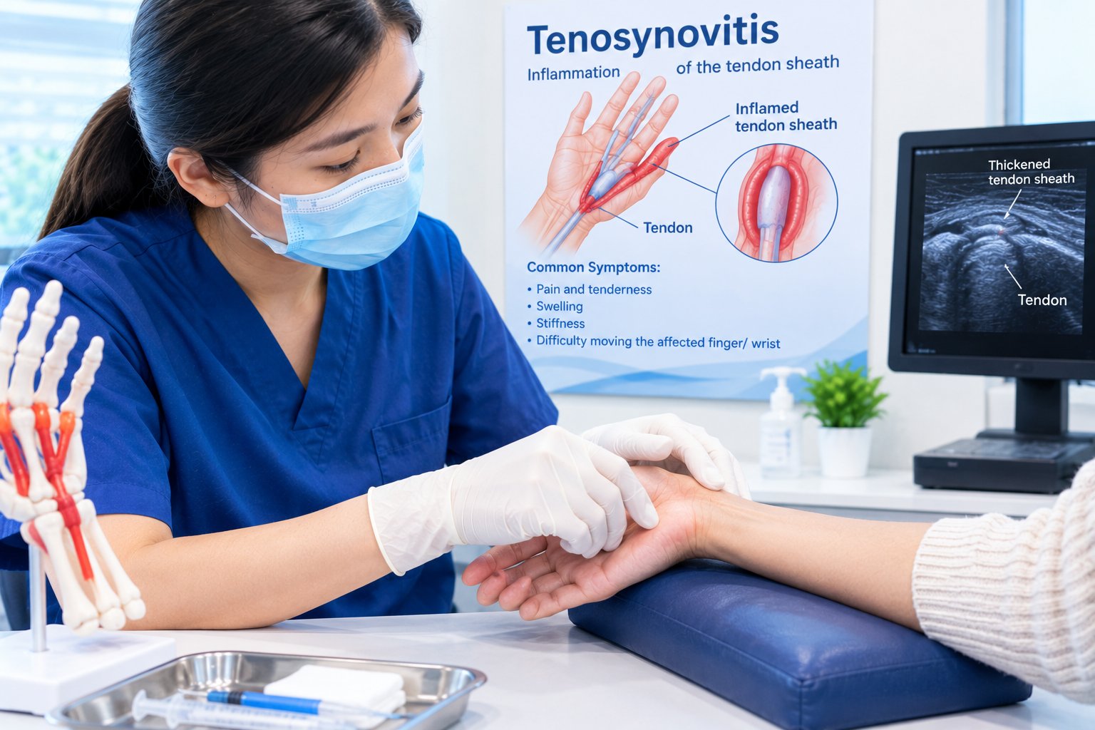 Tenosynovitis assessment and treatment at MM Care